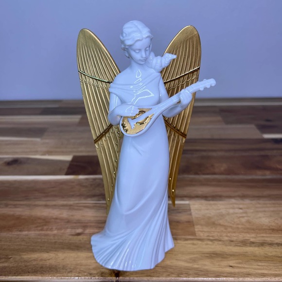 Lladro Holiday Lladro Celestial Joy Redeco Angel Tree Topper 00788